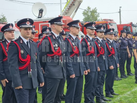 Ziua Pompierilor din România, sărbătorită pe Platoul „Iftimie Ilisei” din Medgidia. Video