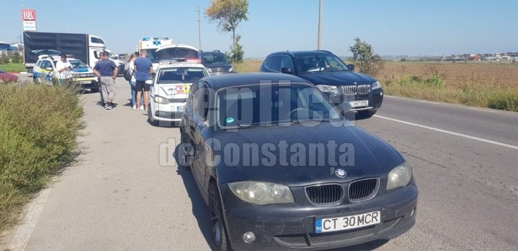 Accident pe varianta lui Ovidiu