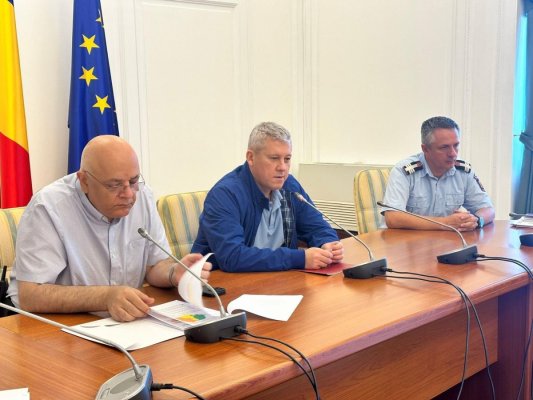Videoconferință la MAI: Măsuri pentru gestionarea urgențelor în contextul fenomenelor meteo