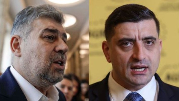 Sondaj Sociopol - Turul II al alegerilor prezidențiale, între Marcel Ciolacu și George Simion
