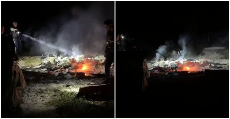 Un agent de pază a murit carbonizat în gheretă