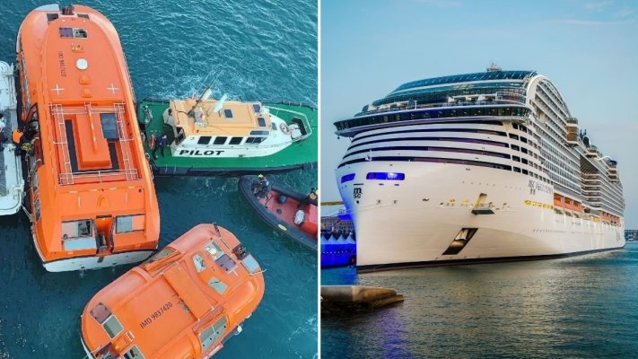 Tragedia Titanicului la un pas de repetiție: un mare vas de croazieră a izbit în plin un iceberg