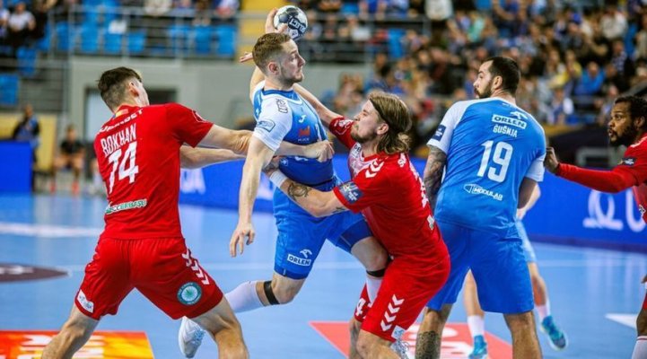 Handbal masculin: Dinamo a învins-o pe Wisla Plock şi e lider în grupa A a Ligii Campionilor