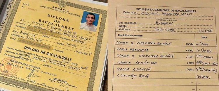 George Simion și-a publicat diploma de bacalaureat. Ce note a avut liderul AUR