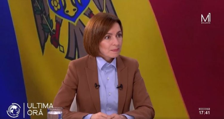Maia Sandu, surprinsă în direct la TV, de cutremurul din Vrancea. Video