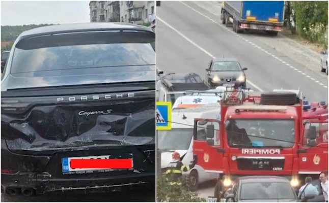 Senator PNL, implicat într-un accident în Gorj, după ce s-a ciocnit cu o dubă