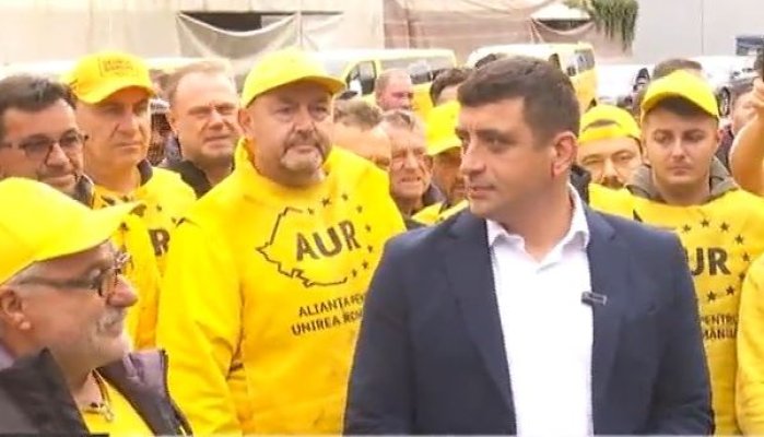 George Simion și-a depus dosarul pentru prezidențiale la Biroul Electoral Central