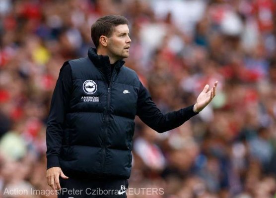 Fotbal: Fabian Hurzeler, de la Brighton, cel mai tânăr tehnician ales antrenorul lunii în Premier League