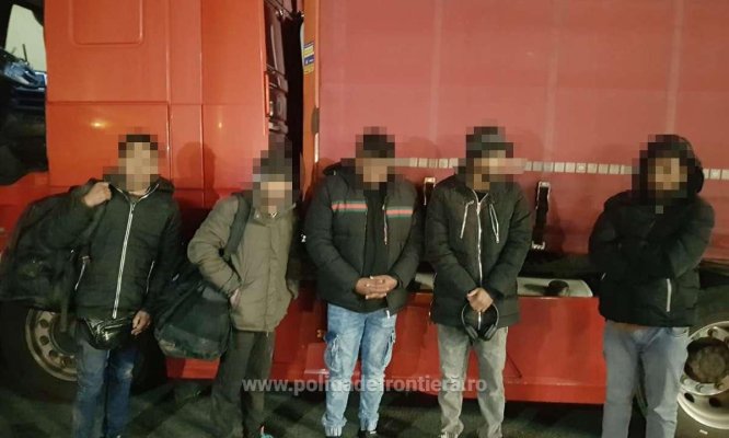 Cinci cetățeni din Sri Lanka au încercat să intre ilegal în România