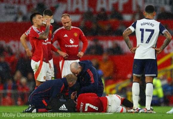 Fotbal: Manchester United, cel mai mare cost pentru accidentările jucătorilor în sezonul trecut