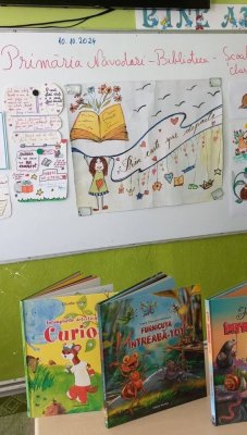 „Biblioteca vine în școala ta” continuă să aducă „Book-uria lecturii” în unitățile de învățământ din Năvodari