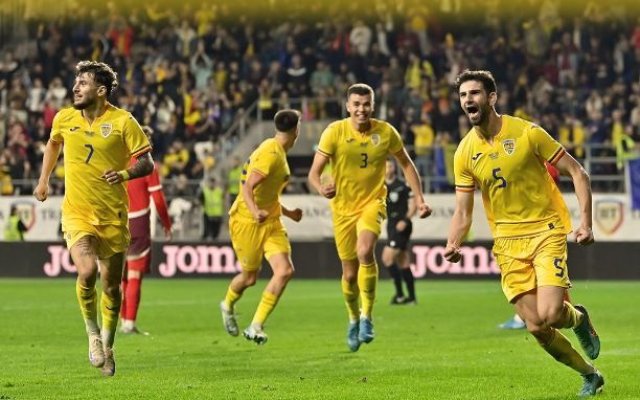 Fotbal: România s-a calificat la Campionatul European Under-21, după ce a învins Elveţia cu 3-1