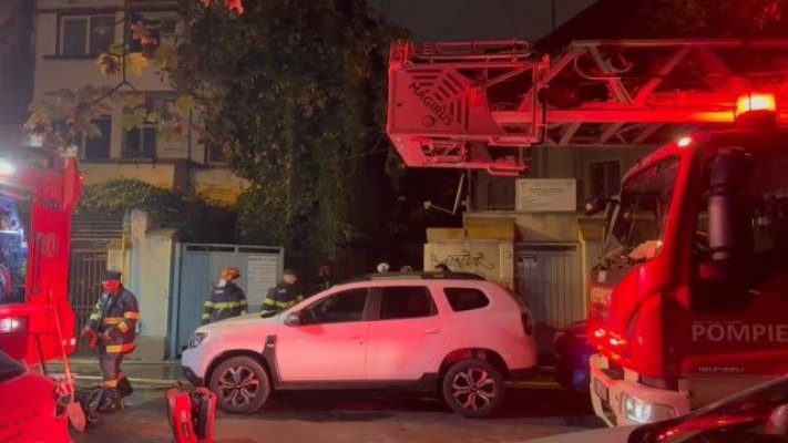 Secția de Pneumologie a Spitalului Dimitrie Gerota a luat foc