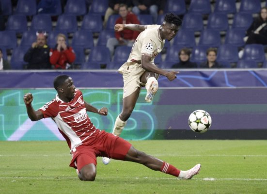 Fotbal: Victorie categorică pentru Brest în Liga Campionilor