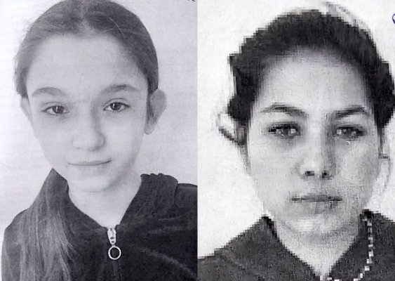 Le-ați văzut? Două fete în vârstă de 13 ani, date dispărute