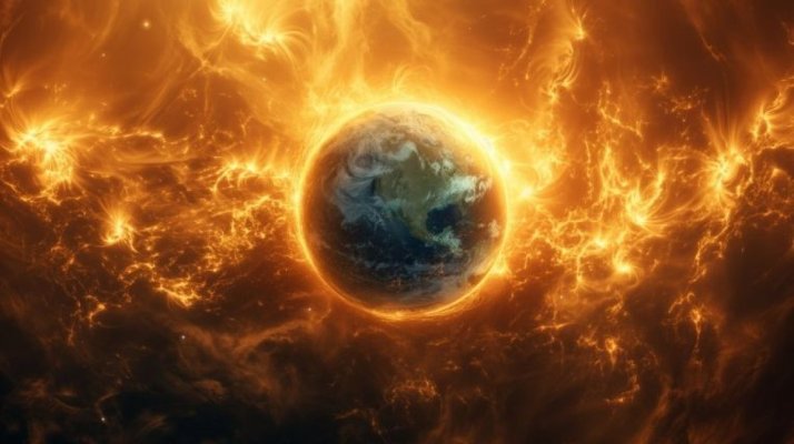 O puternică furtună geomagnetică lovește astăzi Pământul