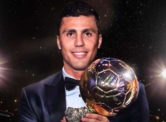 Fotbal: Spaniolul Rodri a cucerit trofeul „Balonul de Aur“ 2024