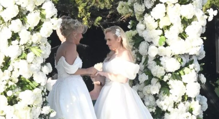 Imagini de la nunta actriței Rebel Wilson cu Ramona Agruma