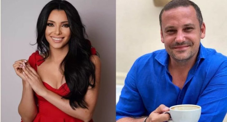 Corina Caragea, în tandrețuri cu Robert Pongracz, iubitul ei