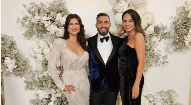Andreea Raicu nu a prins buchetul la nunta Monicăi Bîrlădeanu