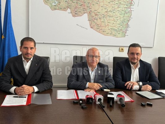 PSD Constanța, conferință de presă privind reindustrializarea României. Video