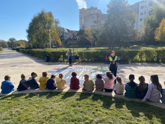 Polițiștii constănțeni au desfășurat activități educativ - preventive pentru copii