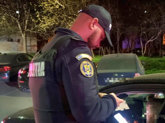 Un bărbat de 74 de ani, prins beat la volan, pe bulevardul I.C. Brătianu