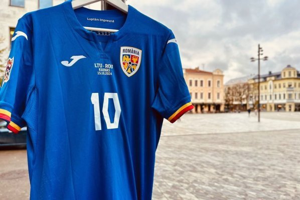 Tricolorii vor juca, în premieră, în albastru cu Lituania. La meci sunt aşteptaţi 300 de români