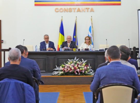 Ședința ordinară a Consiliului Local Constanța a marcat finalul mandatului 2020-2024
