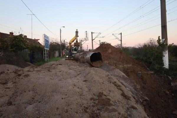Avarie RAJA! Se lucrează pentru repararea magistralei din zona Pod Butelii
