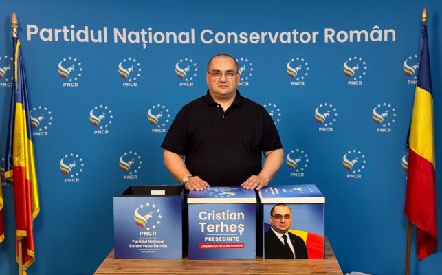 Cristian Terheș și-a depus candidatura la președinție, susținut de Viorica Dăncilă