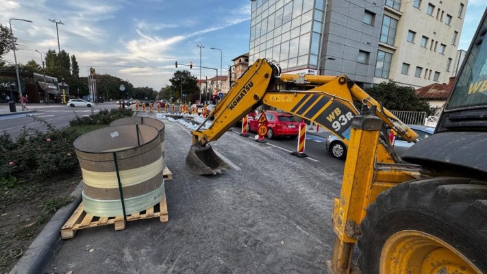 RAJA: Atenție, lucrări majore în zona intersecției de la Delfinariu!