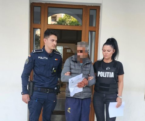 Prins în timp ce dădea o spargere, la locuința unei vârstnice de 81 de ani, în Limanu