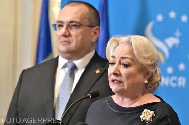 Viorica Dăncilă şi Cristian Terheş au depus la BEC listele de semnături ale PNCR
