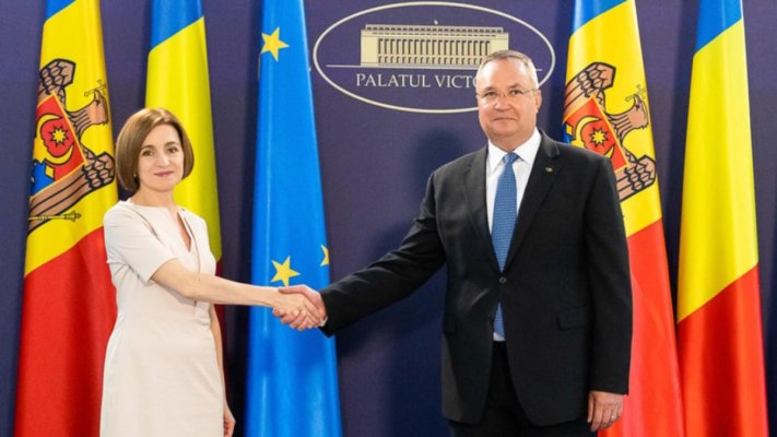 Nicolae Ciucă s-a întâlnit cu Maia Sandu și a discutat despre propaganda Rusiei în Moldova