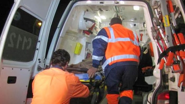 Incendiu puternic la Medgidia: femeie cu arsuri grave, transferată de urgență la spitalul județean
