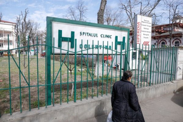 Patru persoane, săltate de poliție, după un scandal la Spitalul Colentina