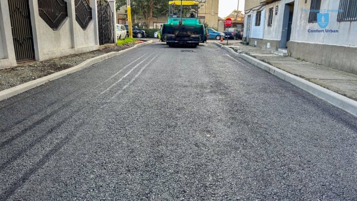O nouă stradă din cartierul Palas este reabilitată