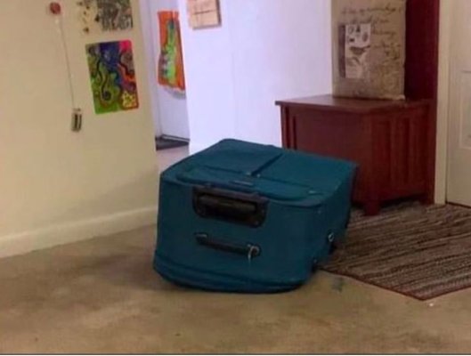 O femeie înșelată și-a închis iubitul într-o valiză și l-a lăsat să moară