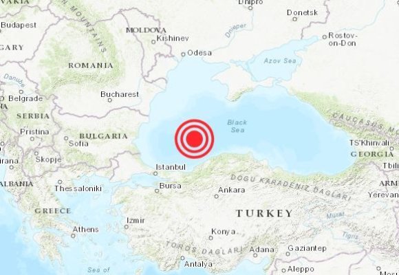 Cutremur puternic în Marea Neagră! 