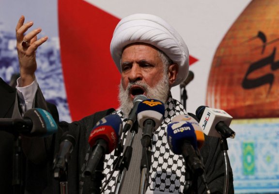 Naim Qassem, purtătorul de cuvânt al Hezbollah, a fost numit noul lider al grupării