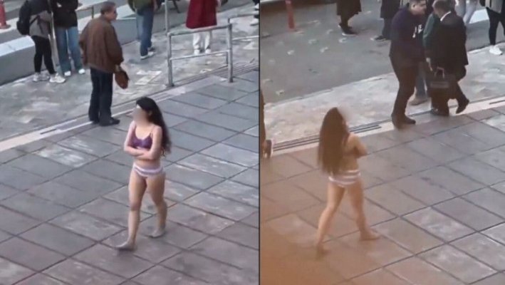O studentă a fost arestată, după ce s-a dezbrăcat într-un campus universitar