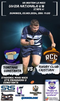 Tomitanii Constanța, invitație la rugby