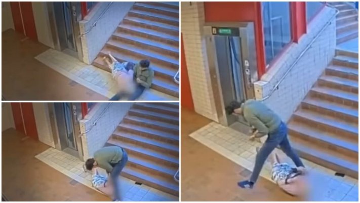 Furie în Suedia după ce un refugiat sirian a împins o bătrână de 91 de ani pe scări