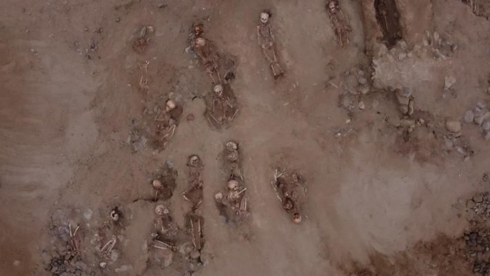 76 de copii sacrificați, cu pieptul desfăcut și craniul modificat, în scopul unei „ofrandei” macabre