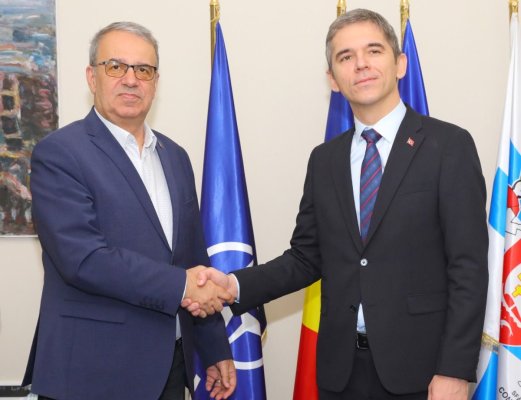 Vizita noului Consul General al Republicii Turcia la Primăria Constanța