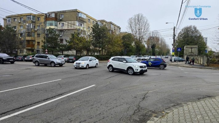 Se amână amenajarea sensului giratoriu situat la intersecția Șoselei Mangalia cu strada Caraiman