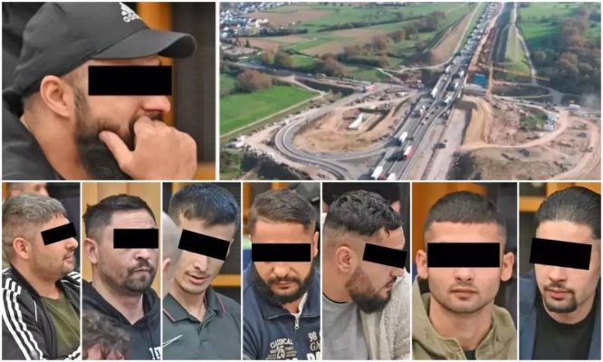 Opt hoți români au paralizat 15 șantiere în Germania, după ce au furat cabluri din cupru
