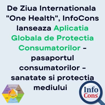 InfoCons a lansat Aplicaţia Globală de Protecţia Consumatorilor