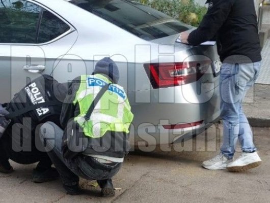 Anchetă a poliţiştilor, după ce mai multe maşini au fost vandalizate, în Constanța. Video